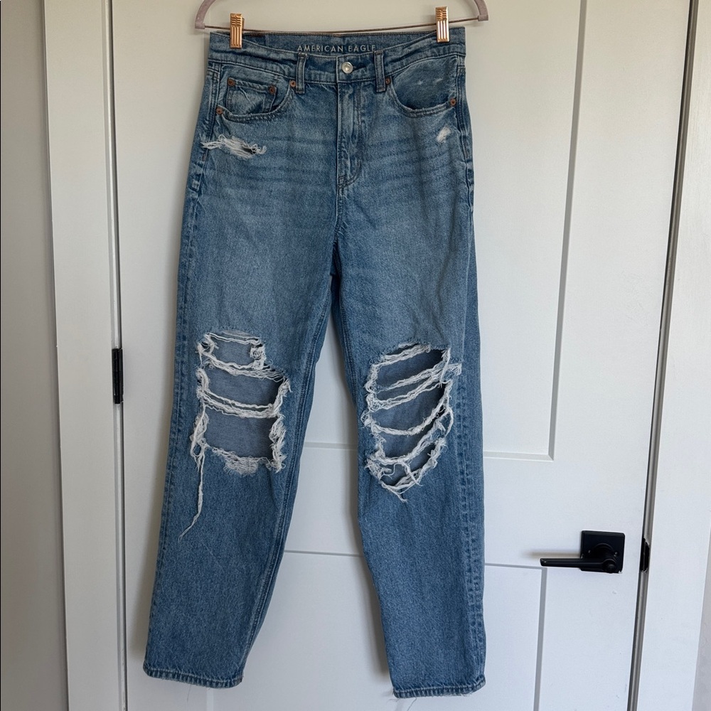 🎉HP🎉 AE High Rise Jeans - Picture 5 of 6